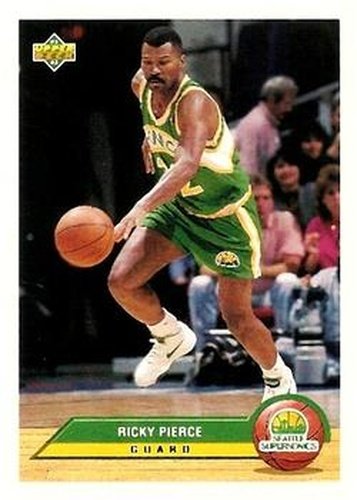 #P39 Ricky Pierce - Seattle Supersonics - 1992-93 Upper Deck McDonald's Basketball