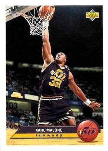 #P40 Karl Malone - Utah Jazz - 1992-93 Upper Deck McDonald's Basketball