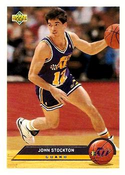 #P41 John Stockton - Utah Jazz - 1992-93 Upper Deck McDonald's Basketball