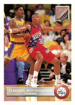 #P49 Clarence Weatherspoon - Philadelphia 76ers - 1992-93 Upper Deck McDonald's Basketball