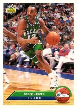 #P9 Derek Harper - Dallas Mavericks - 1992-93 Upper Deck McDonald's Basketball