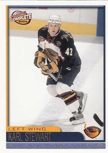 #576 Karl Stewart - Atlanta Thrashers - 2003-04 Pacific Complete Hockey