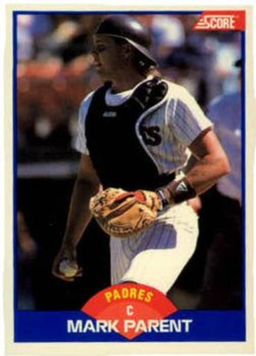 #576 Mark Parent - San Diego Padres - 1989 Score Baseball