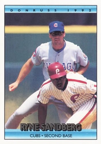 #576 Ryne Sandberg - Chicago Cubs - 1992 Donruss Baseball
