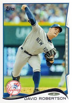 #576 David Robertson - New York Yankees - 2014 Topps Baseball