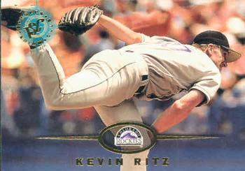 #576 Kevin Ritz - Colorado Rockies - 1995 Stadium Club Baseball