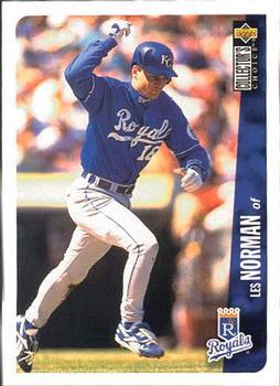 #576 Les Norman - Kansas City Royals - 1996 Collector's Choice Baseball