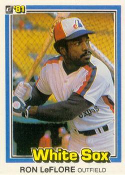 #576 Ron LeFlore - Chicago White Sox - 1981 Donruss Baseball