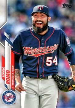 #576 Sergio Romo - Minnesota Twins - 2020 Topps Baseball