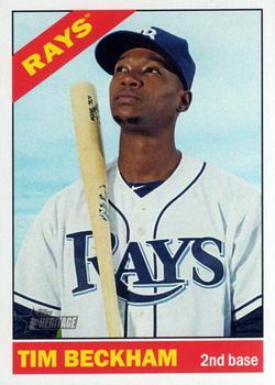 #576 Tim Beckham - Tampa Bay Rays - 2015 Topps Heritage Baseball