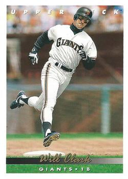 #576 Will Clark - San Francisco Giants - 1993 Upper Deck Baseball