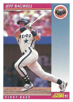 #576 Jeff Bagwell - Houston Astros - 1992 Score Baseball