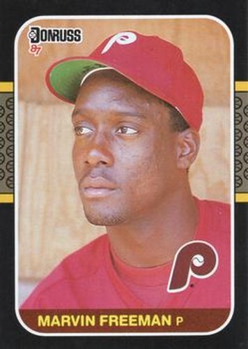 #576 Marvin Freeman - Philadelphia Phillies - 1987 Donruss Baseball