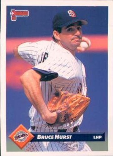 #576 Bruce Hurst - San Diego Padres - 1993 Donruss Baseball