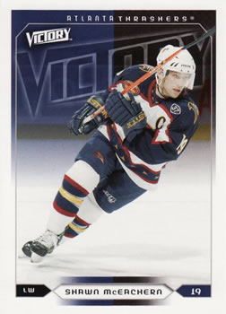 #10 Shawn McEachern - Atlanta Thrashers - 2005-06 Upper Deck Victory Hockey