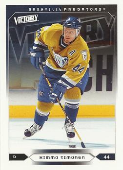 #113 Kimmo Timonen - Nashville Predators - 2005-06 Upper Deck Victory Hockey
