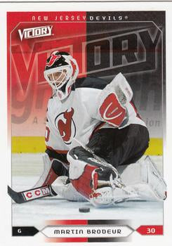 #115 Martin Brodeur - New Jersey Devils - 2005-06 Upper Deck Victory Hockey