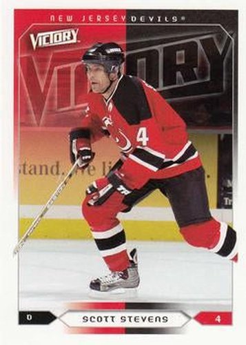 #116 Scott Stevens - New Jersey Devils - 2005-06 Upper Deck Victory Hockey