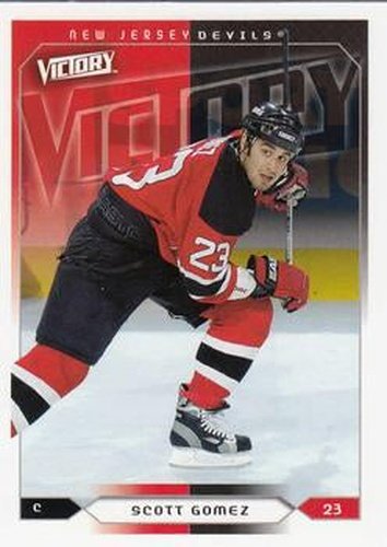 #117 Scott Gomez - New Jersey Devils - 2005-06 Upper Deck Victory Hockey