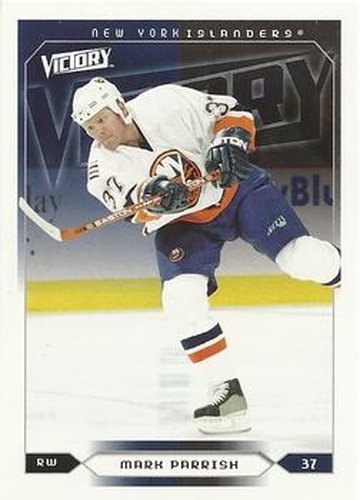 #123 Mark Parrish - New York Islanders - 2005-06 Upper Deck Victory Hockey