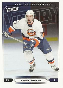 #125 Trent Hunter - New York Islanders - 2005-06 Upper Deck Victory Hockey