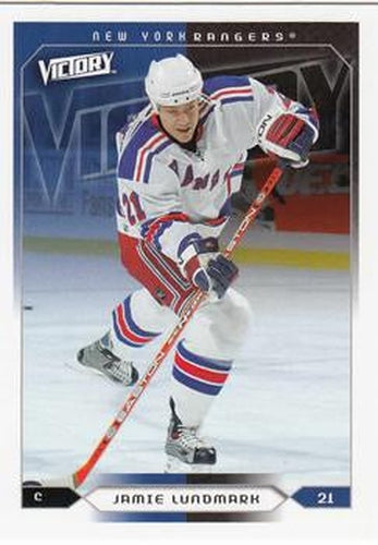 #131 Jamie Lundmark - New York Rangers - 2005-06 Upper Deck Victory Hockey