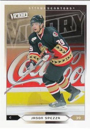 #136 Jason Spezza - Ottawa Senators - 2005-06 Upper Deck Victory Hockey