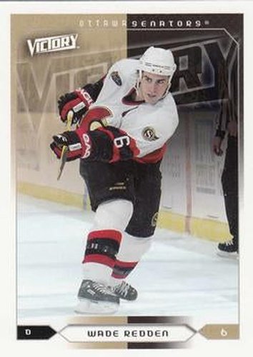 #139 Wade Redden - Ottawa Senators - 2005-06 Upper Deck Victory Hockey