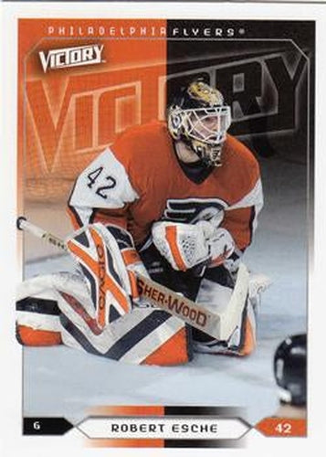 #144 Robert Esche - Philadelphia Flyers - 2005-06 Upper Deck Victory Hockey