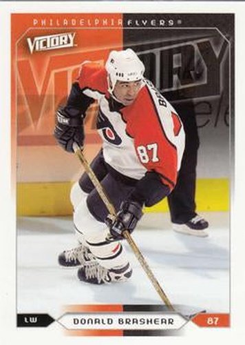 #146 Donald Brashear - Philadelphia Flyers - 2005-06 Upper Deck Victory Hockey