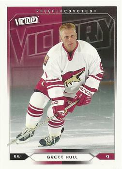 #148 Brett Hull - Phoenix Coyotes - 2005-06 Upper Deck Victory Hockey