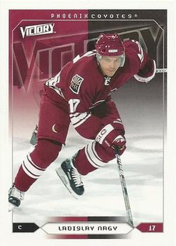 #150 Ladislav Nagy - Phoenix Coyotes - 2005-06 Upper Deck Victory Hockey