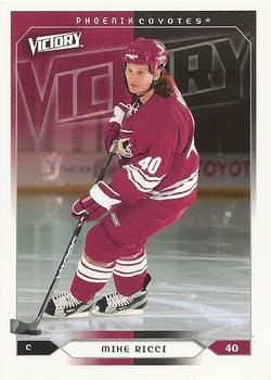 #153 Mike Ricci - Phoenix Coyotes - 2005-06 Upper Deck Victory Hockey