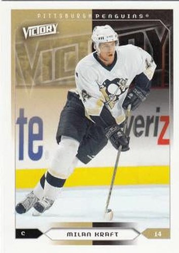 #154 Milan Kraft - Pittsburgh Penguins - 2005-06 Upper Deck Victory Hockey