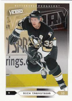 #158 Dick Tarnstrom - Pittsburgh Penguins - 2005-06 Upper Deck Victory Hockey