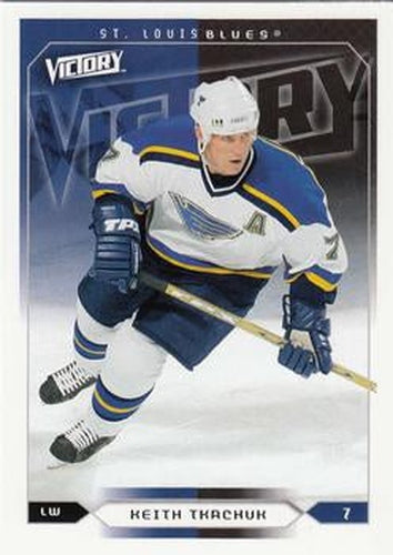 #167 Keith Tkachuk - St. Louis Blues - 2005-06 Upper Deck Victory Hockey