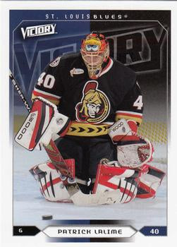 #170 Patrick Lalime - St. Louis Blues - 2005-06 Upper Deck Victory Hockey