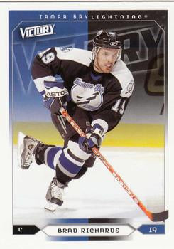 #173 Brad Richards - Tampa Bay Lightning - 2005-06 Upper Deck Victory Hockey