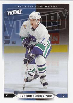 #190 Brendan Morrison - Vancouver Canucks - 2005-06 Upper Deck Victory Hockey