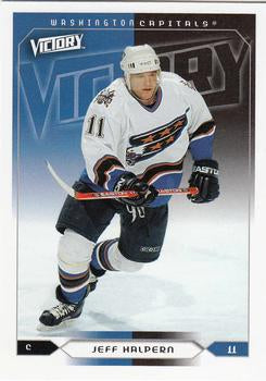 #197 Jeff Halpern - Washington Capitals - 2005-06 Upper Deck Victory Hockey