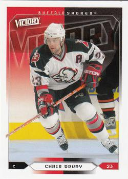 #21 Chris Drury - Buffalo Sabres - 2005-06 Upper Deck Victory Hockey