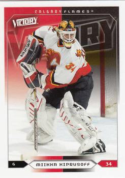 #30 Miikka Kiprusoff - Calgary Flames - 2005-06 Upper Deck Victory Hockey