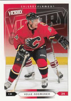 #32 Ville Nieminen - Calgary Flames - 2005-06 Upper Deck Victory Hockey