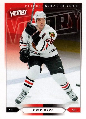 #40 Eric Daze - Chicago Blackhawks - 2005-06 Upper Deck Victory Hockey