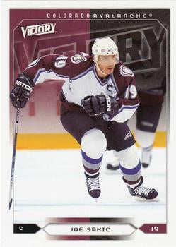 #45 Joe Sakic - Colorado Avalanche - 2005-06 Upper Deck Victory Hockey