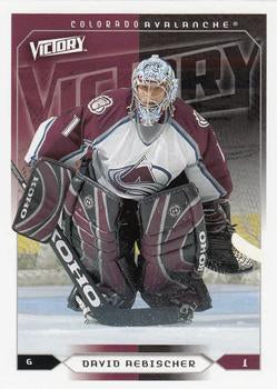 #47 David Aebischer - Colorado Avalanche - 2005-06 Upper Deck Victory Hockey