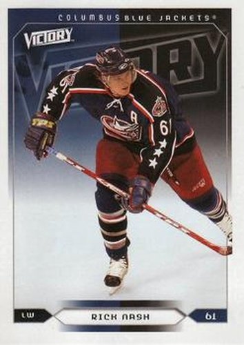 #54 Rick Nash - Columbus Blue Jackets - 2005-06 Upper Deck Victory Hockey