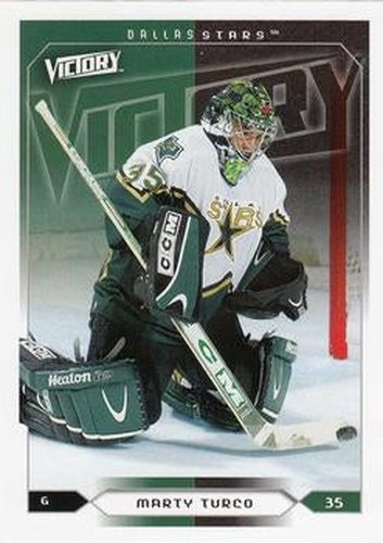 #62 Marty Turco - Dallas Stars - 2005-06 Upper Deck Victory Hockey