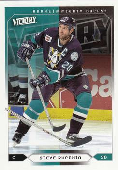 #6 Steve Rucchin - Anaheim Mighty Ducks - 2005-06 Upper Deck Victory Hockey