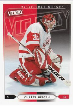 #75 Curtis Joseph - Detroit Red Wings - 2005-06 Upper Deck Victory Hockey
